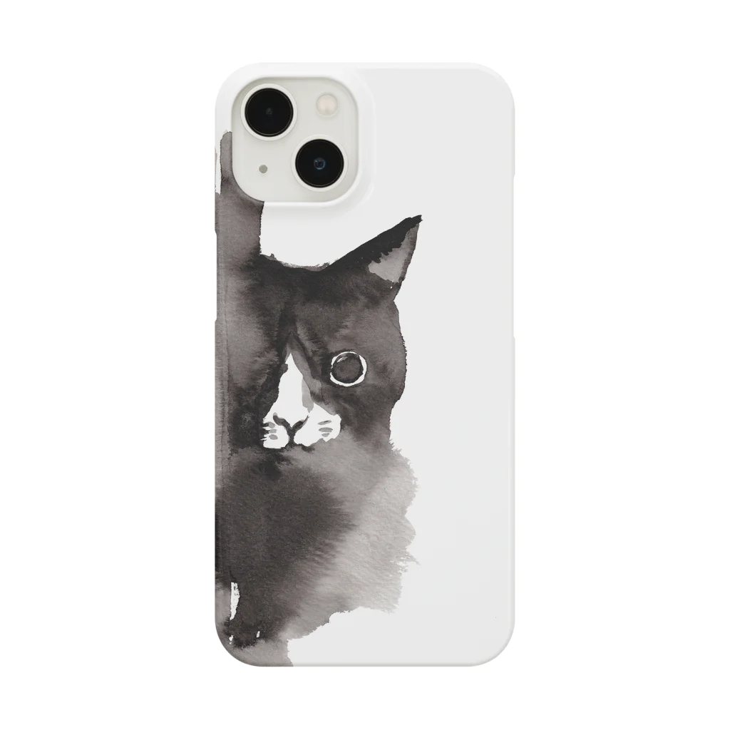 tomorebiの墨猫その3 Smartphone Case