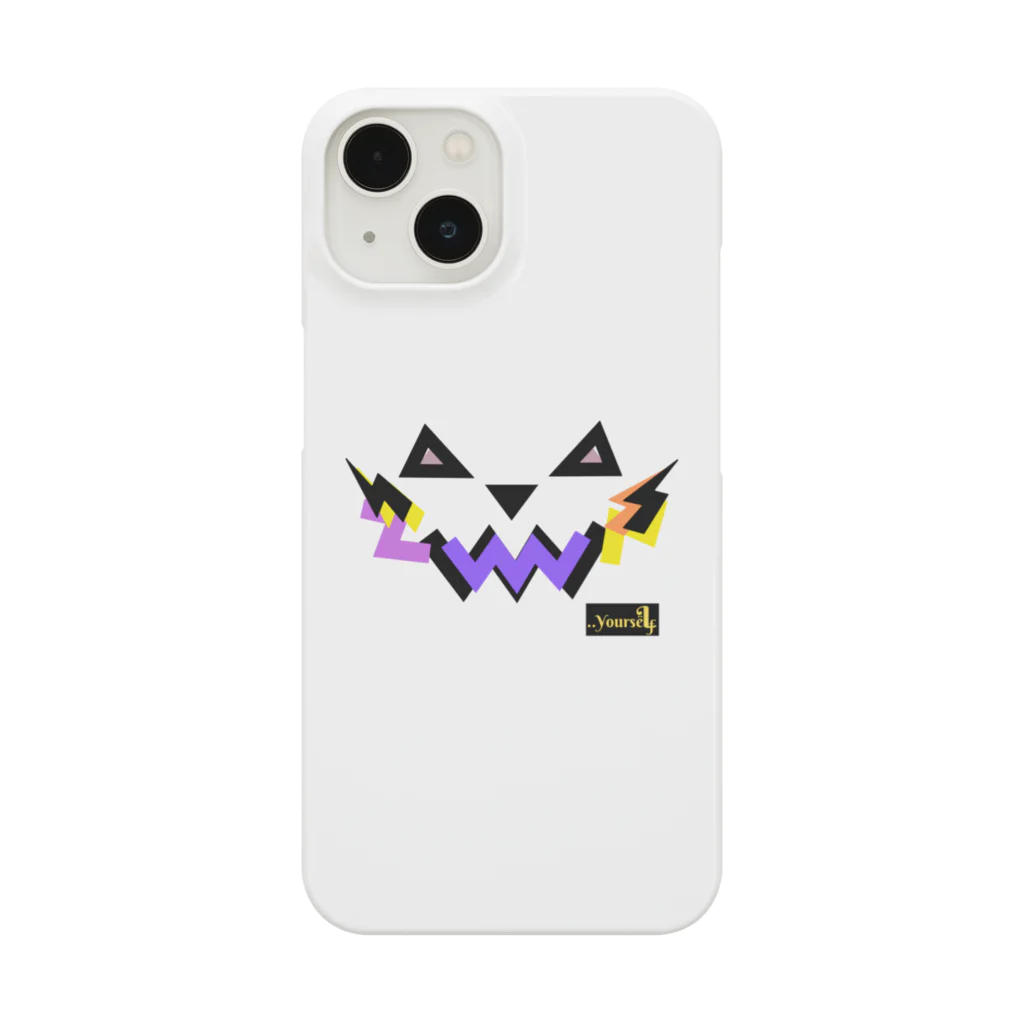 ..yourselfの..Yourself 黒ﾊﾛｳｨﾝ22 スマホケース