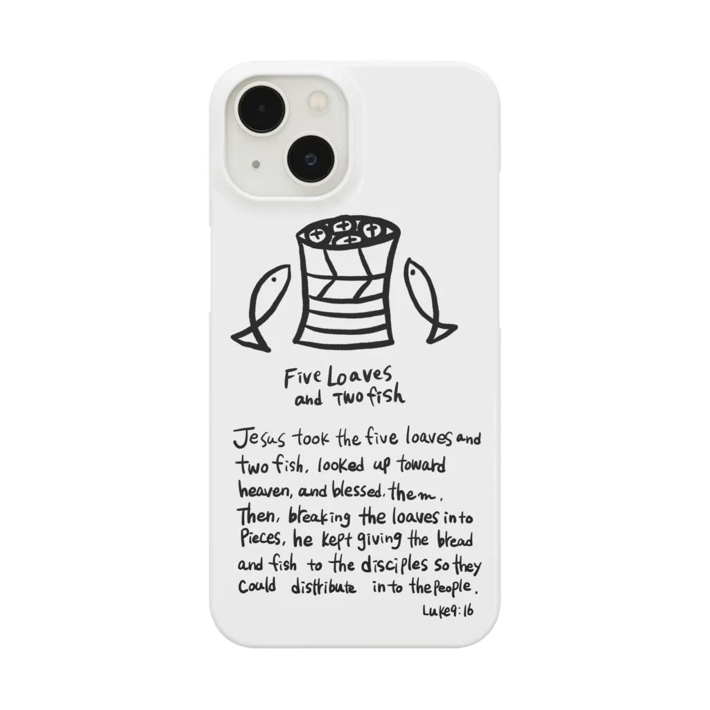 Christian-SheepHouseの5loaves and 2fish Smartphone Case