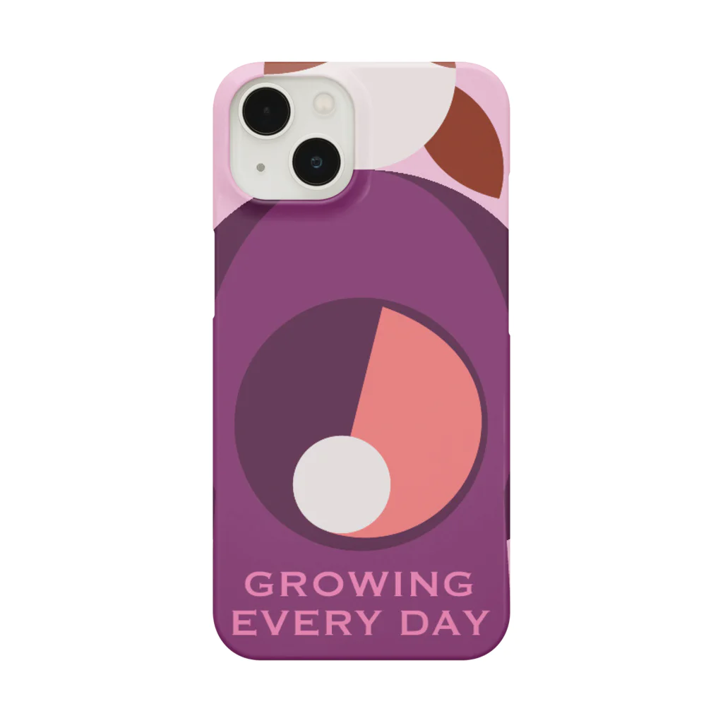 goya_saladのGROWING EVERYDAY Smartphone Case