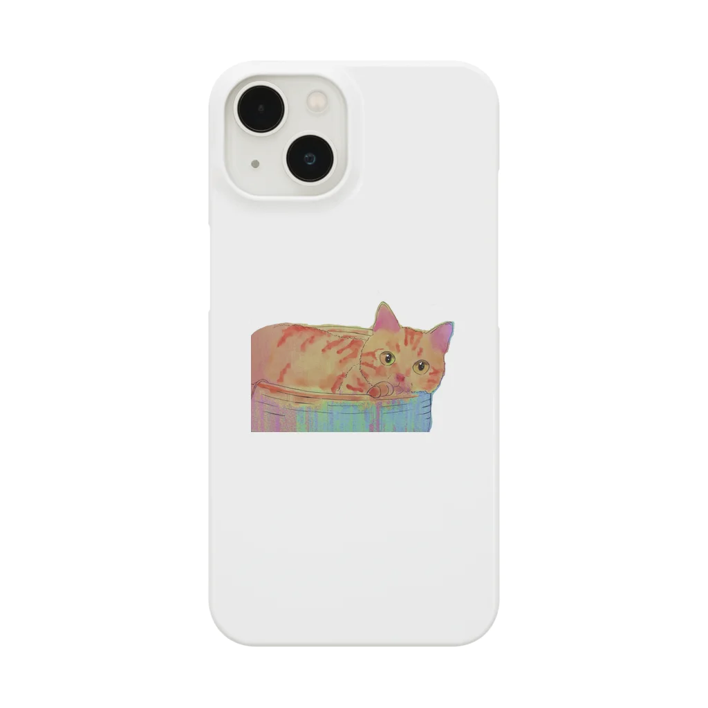 保護猫茶トラ兄弟LIFEのインコちゃん Smartphone Case