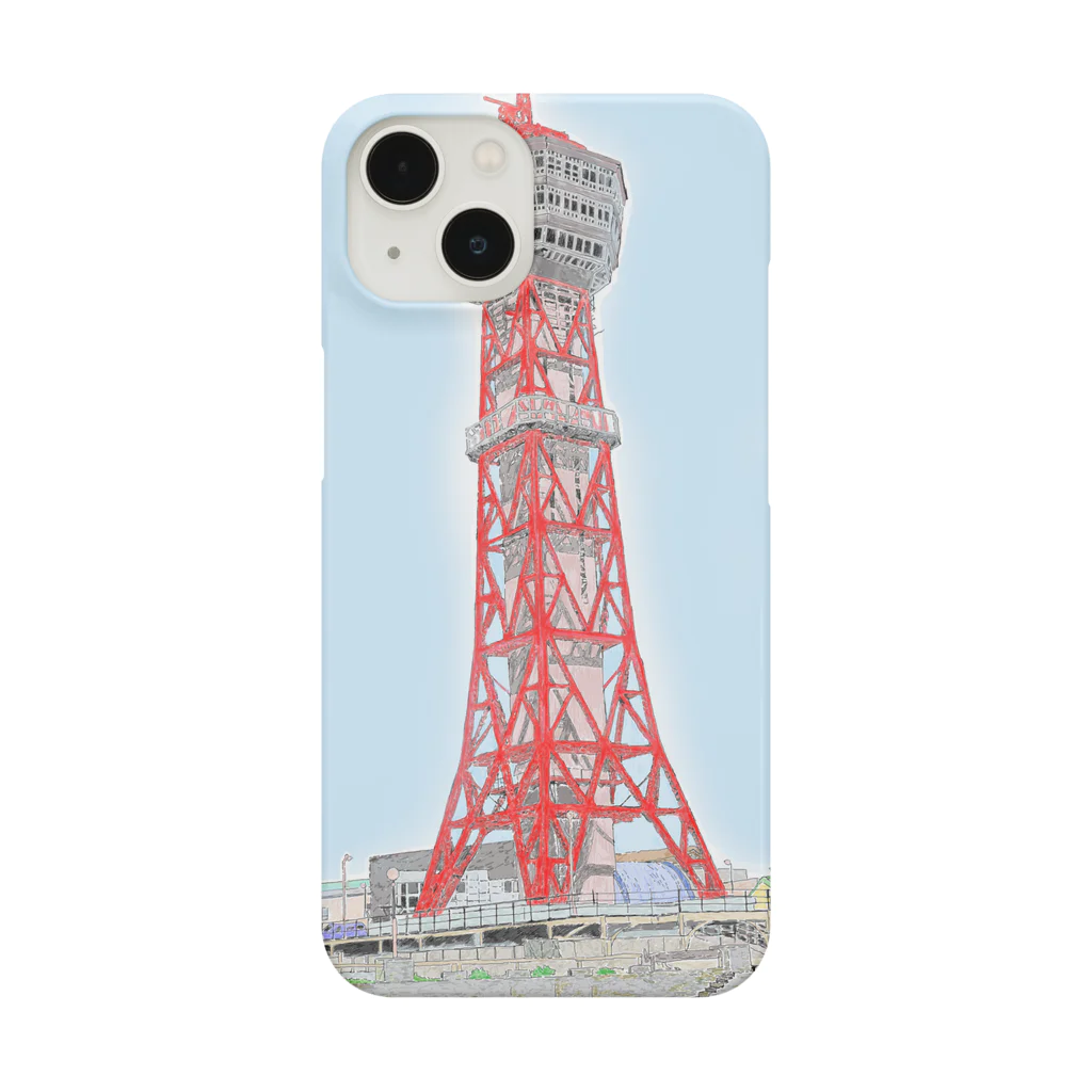 niwatsukinoのポートタワー（福岡、ベイサイドプレイス） Smartphone Case