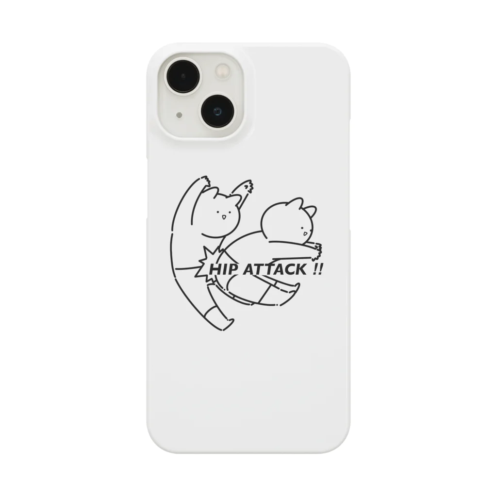 プロレスにゃんこのプロレスにゃんこ（ヒップアタックA） Smartphone Case