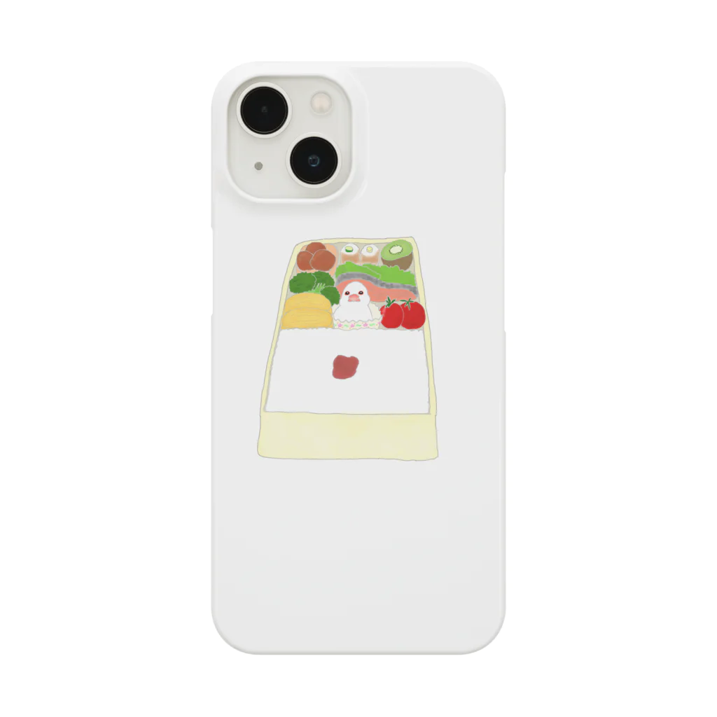 文鳥に囲まれたいの文鳥さんを探せ！inお弁当 Smartphone Case