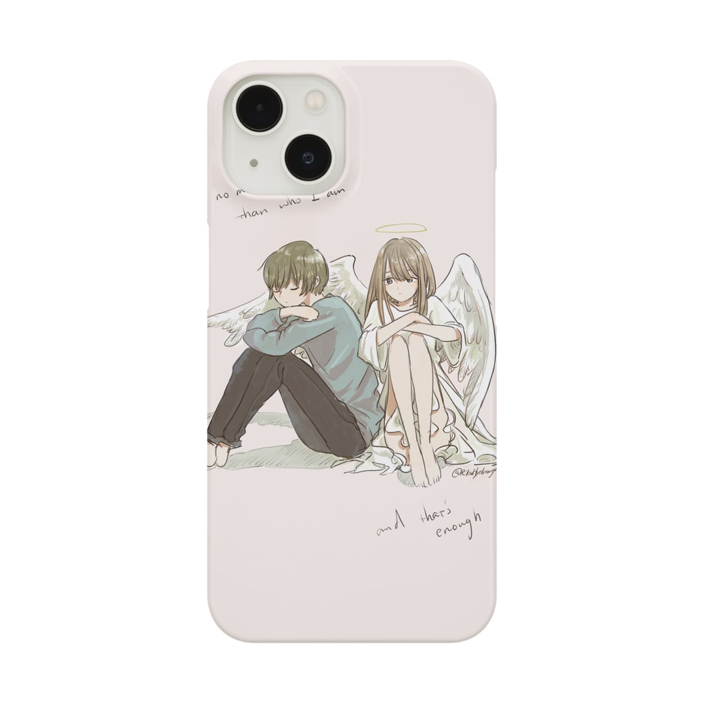 riku_hydrangeaの私は私以上でも以下でもない、それで十分 Smartphone Case