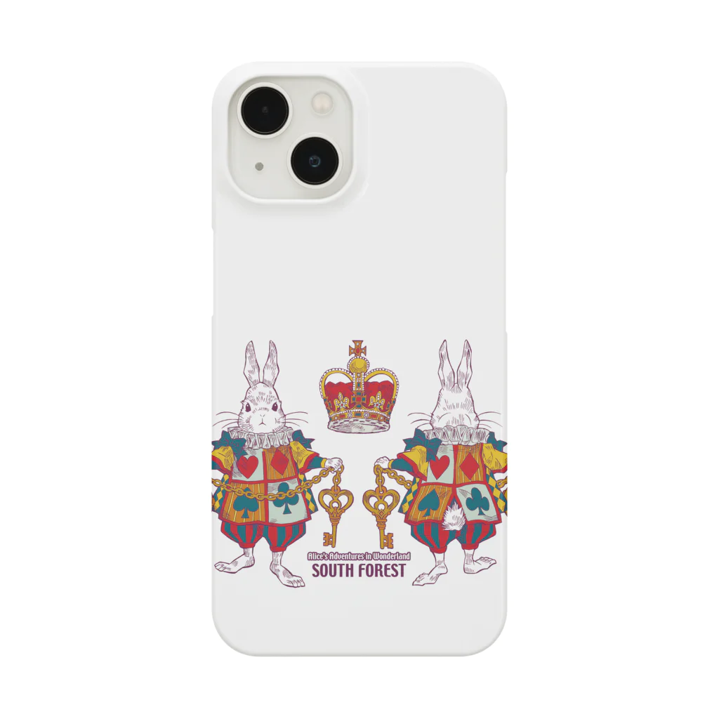 中島みなみのAlice White Rabbit アリスの白ウサギ Smartphone Case