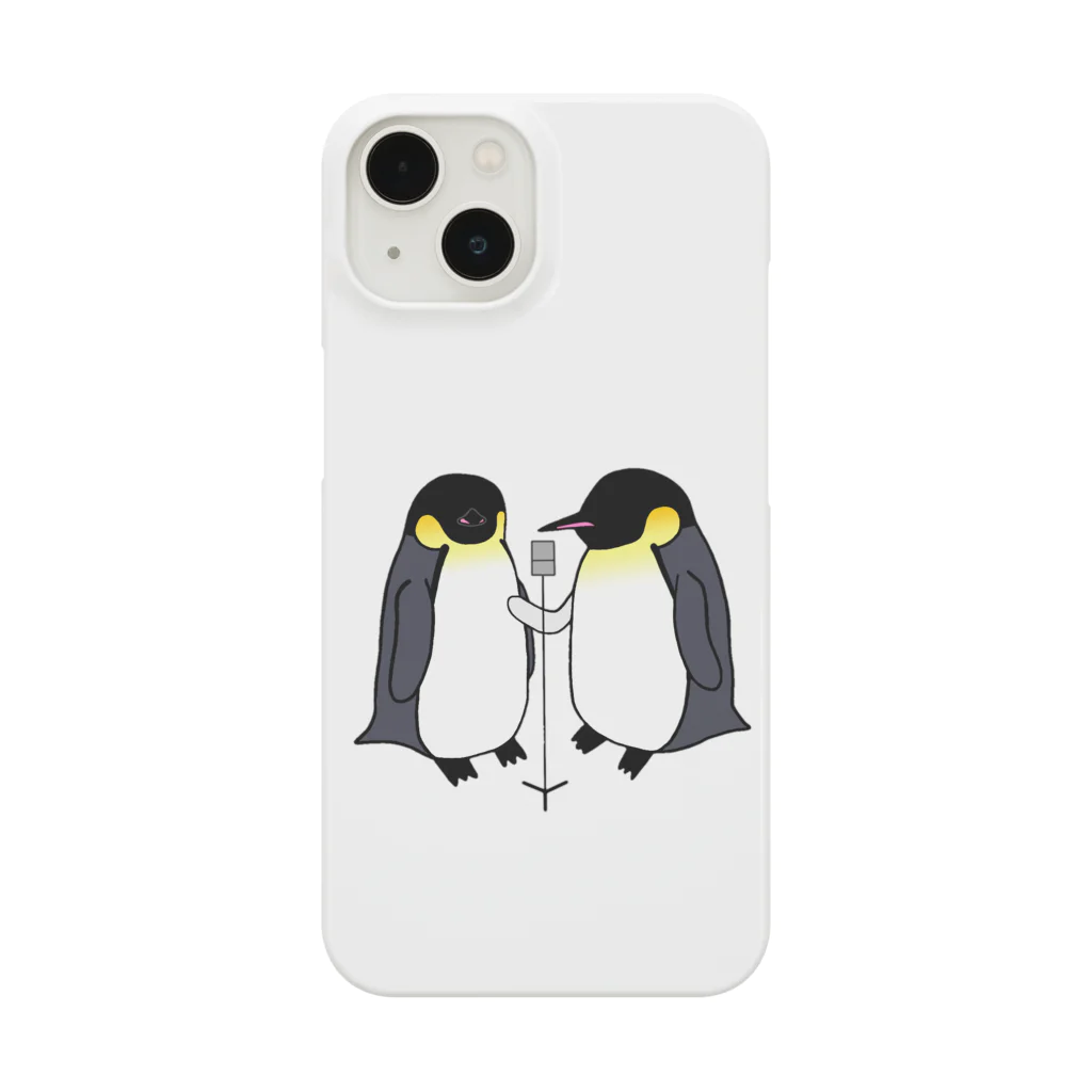 ハマジ ペンギン雑貨の漫才ペンギン(コウテイ) Smartphone Case