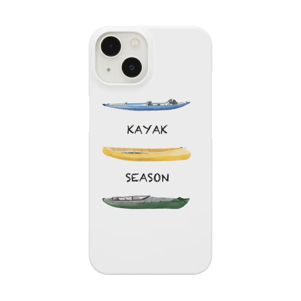 星空の教室　購買部のKAYAK SEASON スマホケース