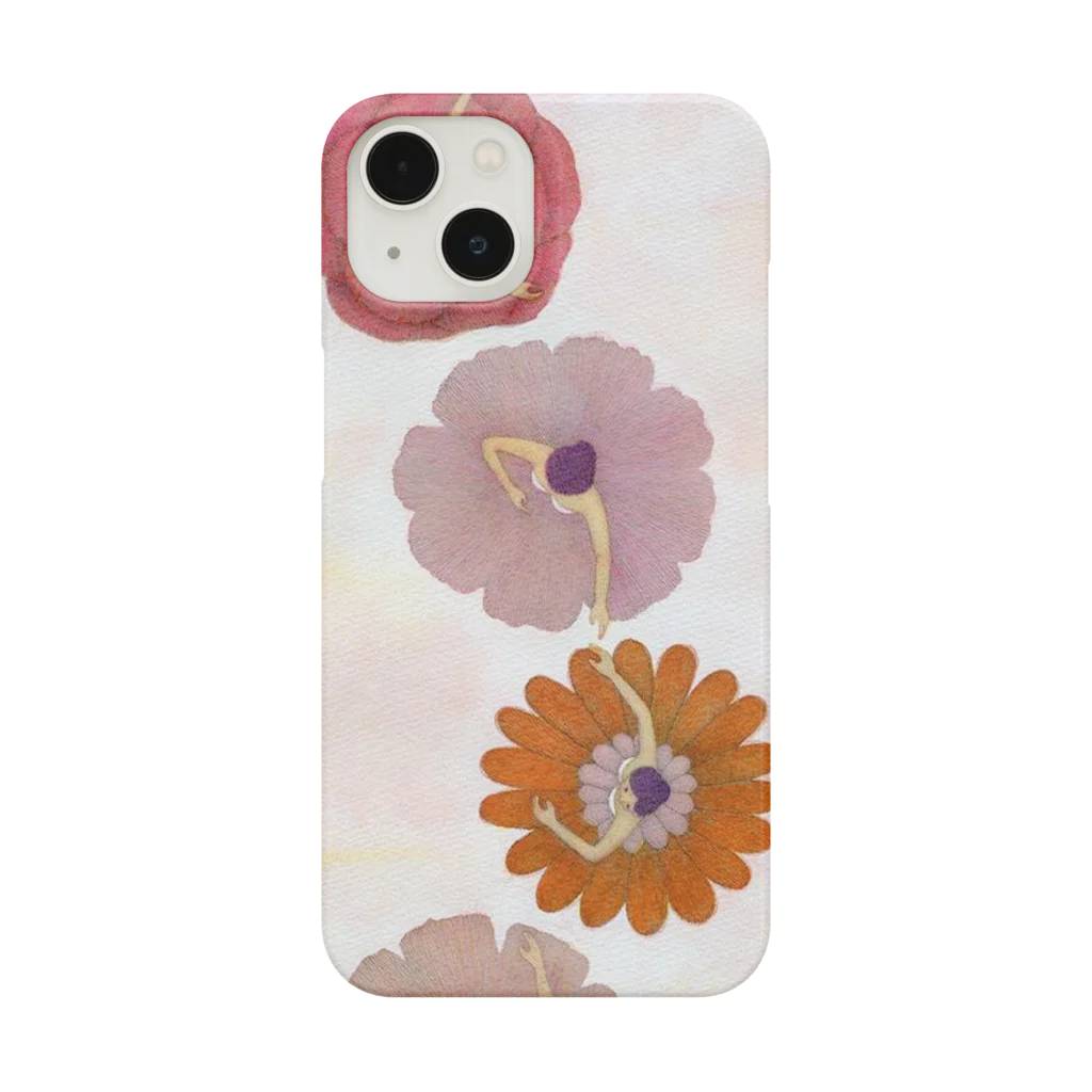 イラストレーター堀川友里の花のワルツ Smartphone Case