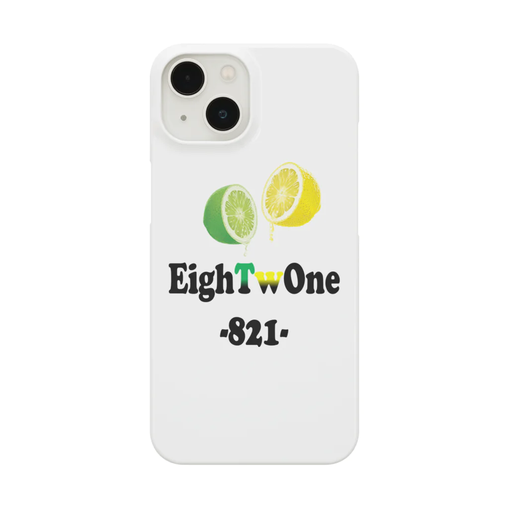 ストリートファッションはEighTwOne-821-(えいとぅーわん はちにーいち)のレモンライム スマホケース