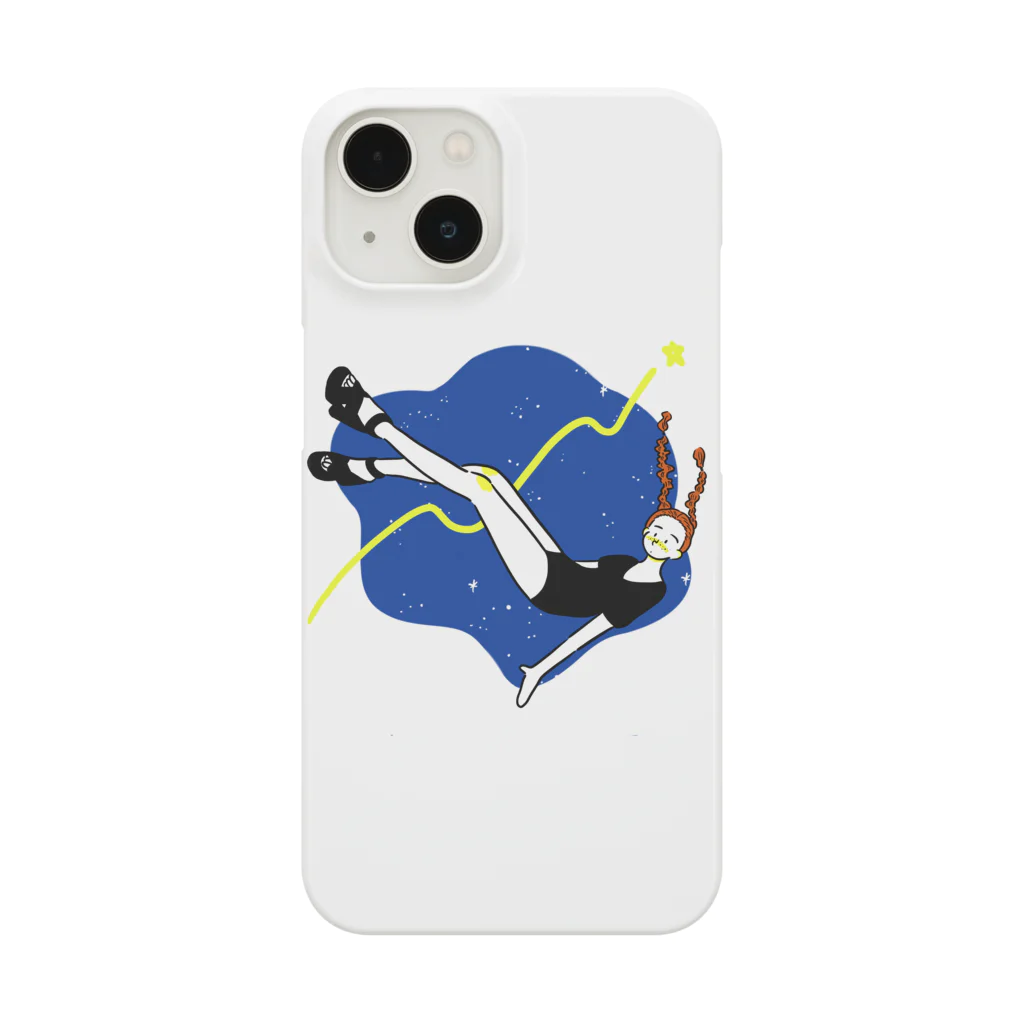 ソーダ屋さんの夜空浮遊少女 Smartphone Case