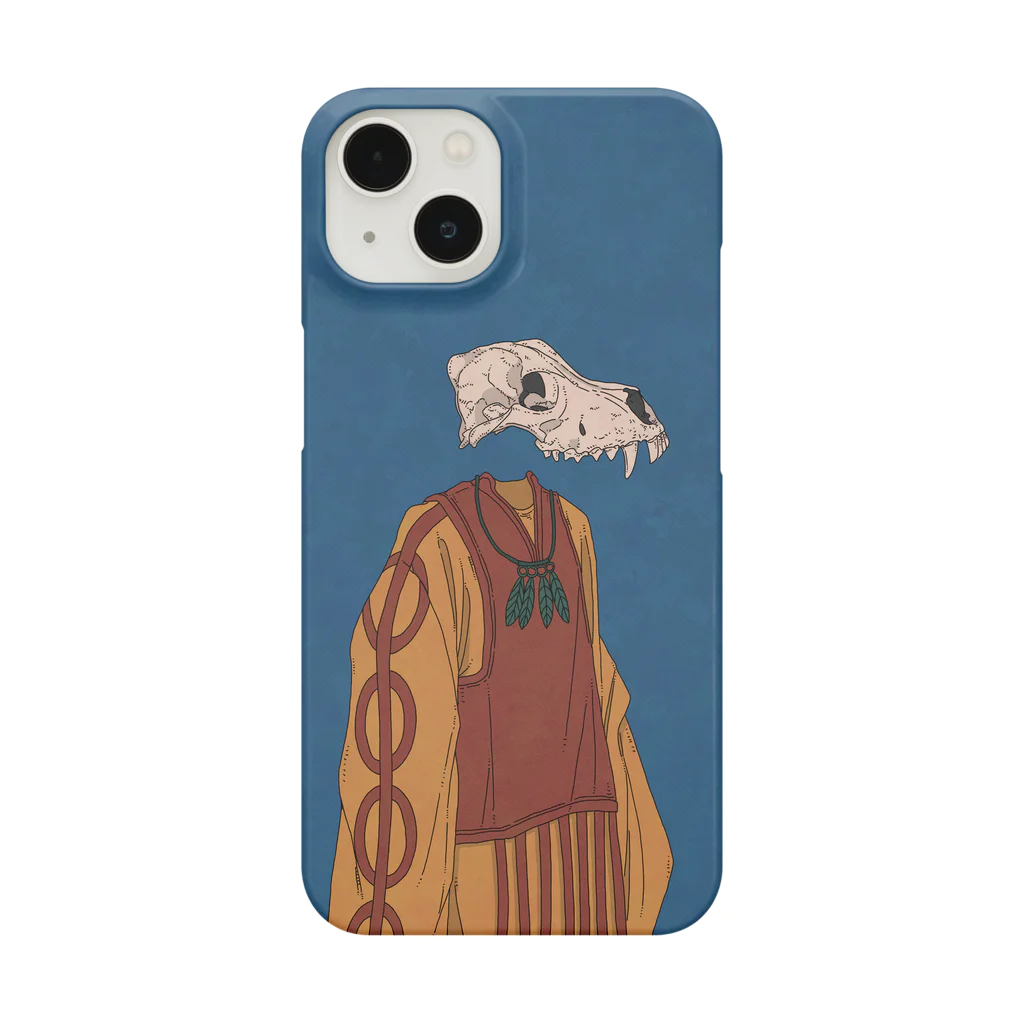 MASCOT STOREのオオカミ/骨格シリーズ Smartphone Case