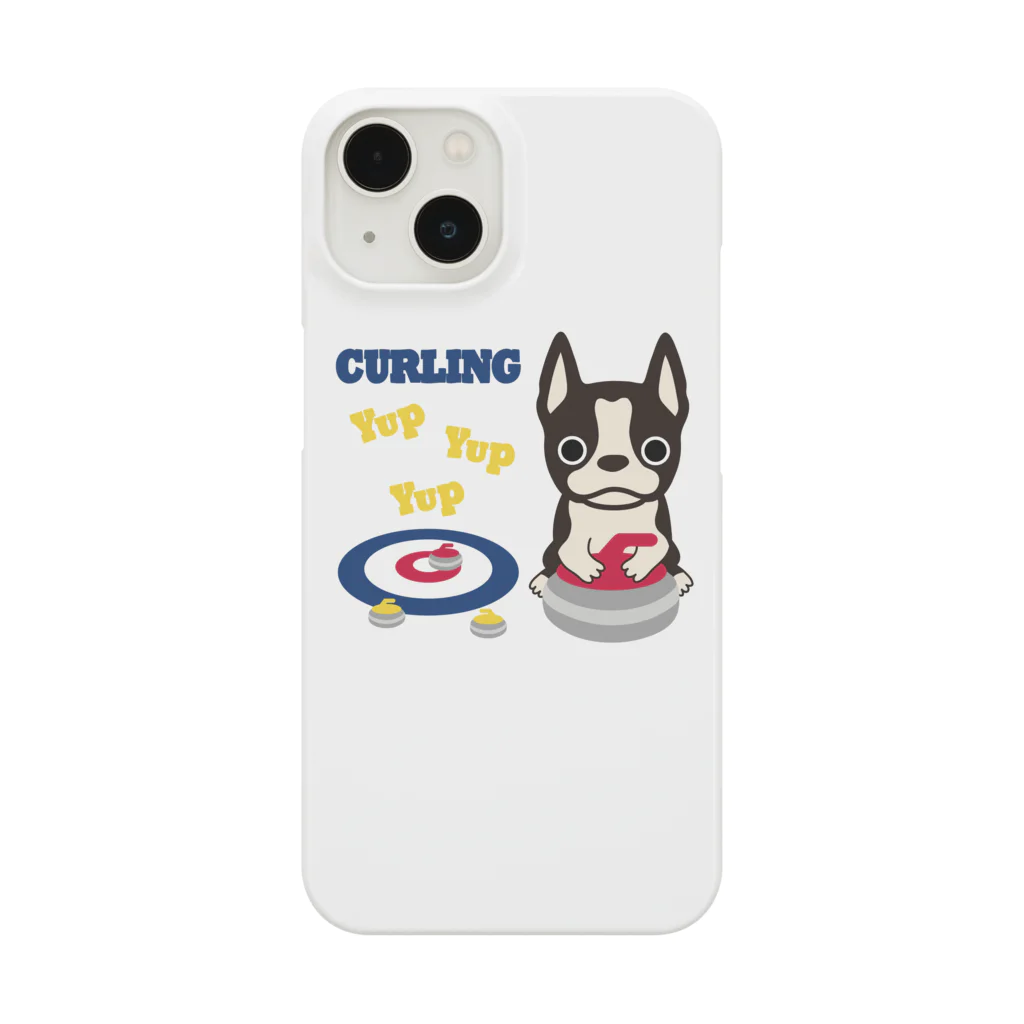 キッズモード某のカーリングとボストンテリア Smartphone Case