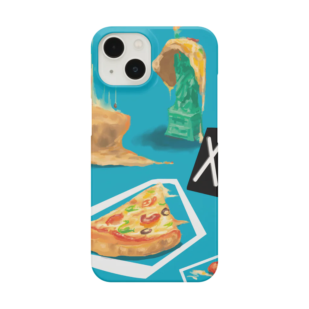 スナック麦のPizzaCase スマホケース