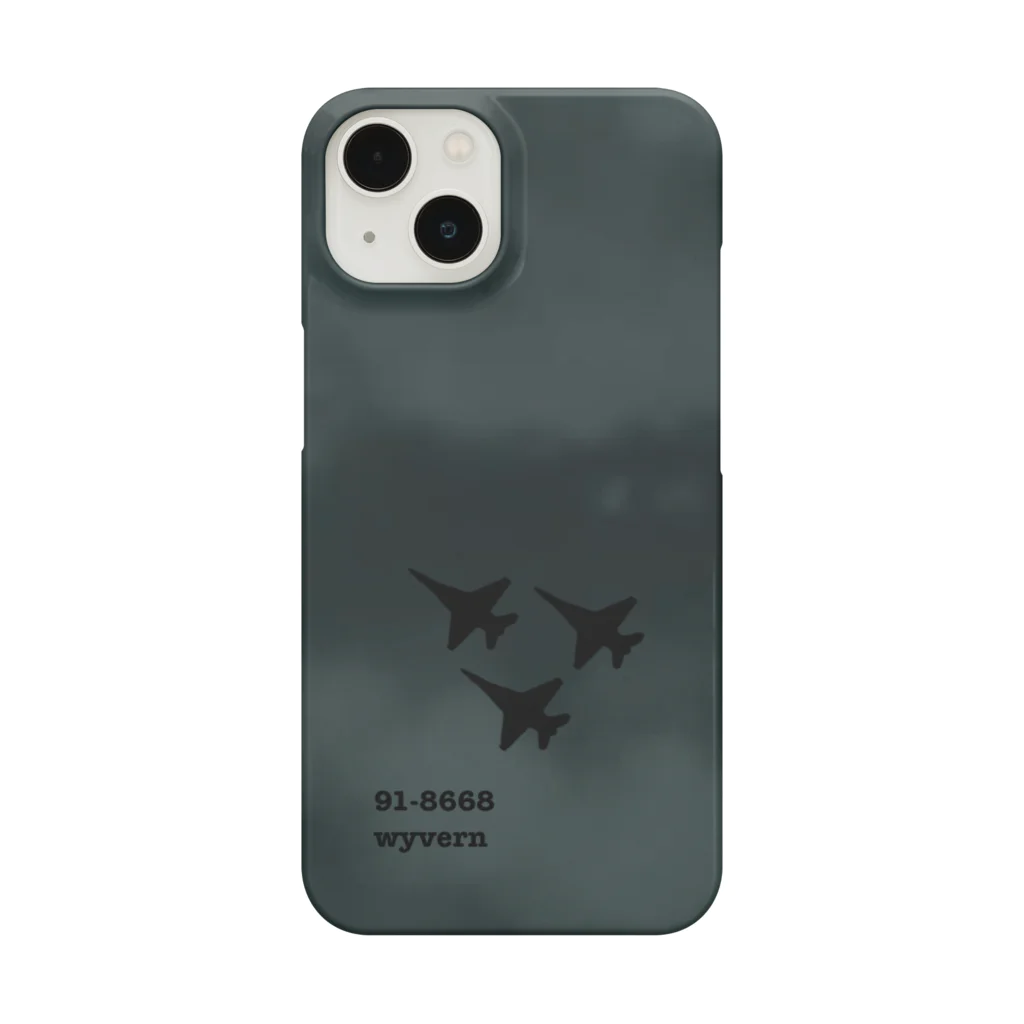 WYVERN MODELINGのjet wyvern 91-8668 night ver. Smartphone Case