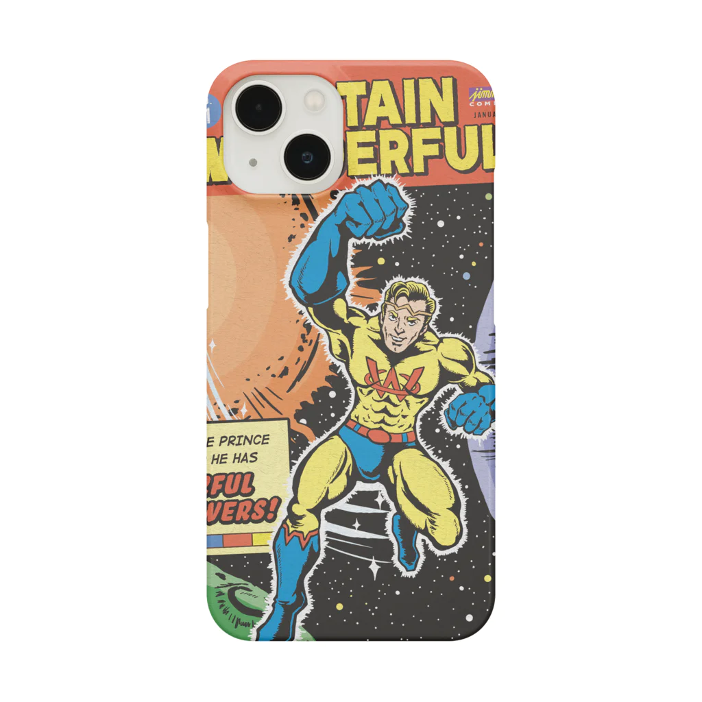 jimmy COMICSのキャプテンワンダフル comic cover Smartphone Case