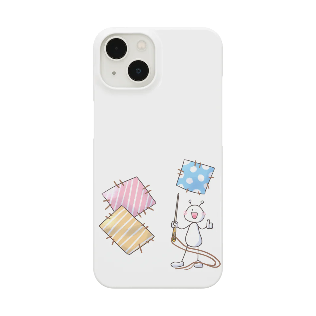 なかしま わか🦀のパッチワークうちうじんくん Smartphone Case