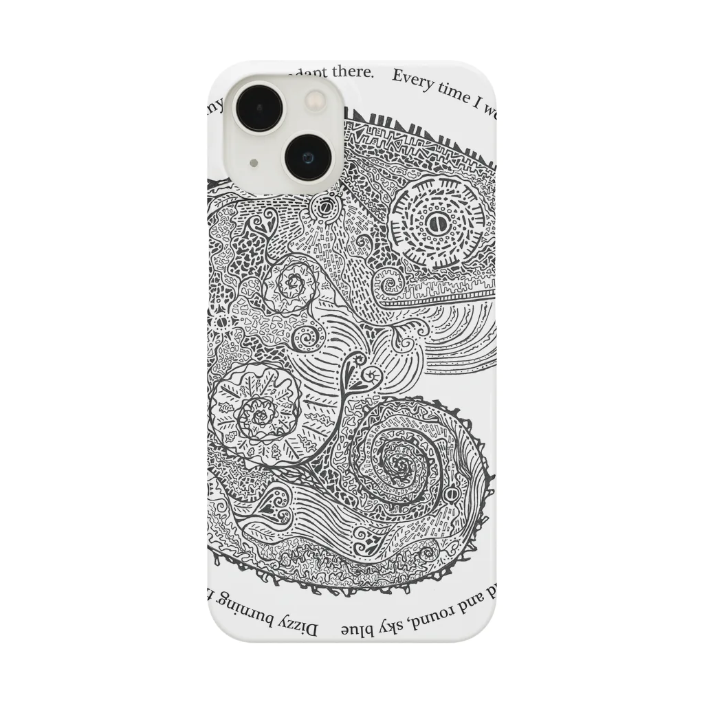 ༒ Aya Earthling ༒の自分を忘れたカメレオン　The chameleon who forgot himself Smartphone Case