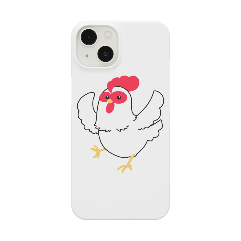 あいてむレインボーのニワトリさん（一羽） Smartphone Case