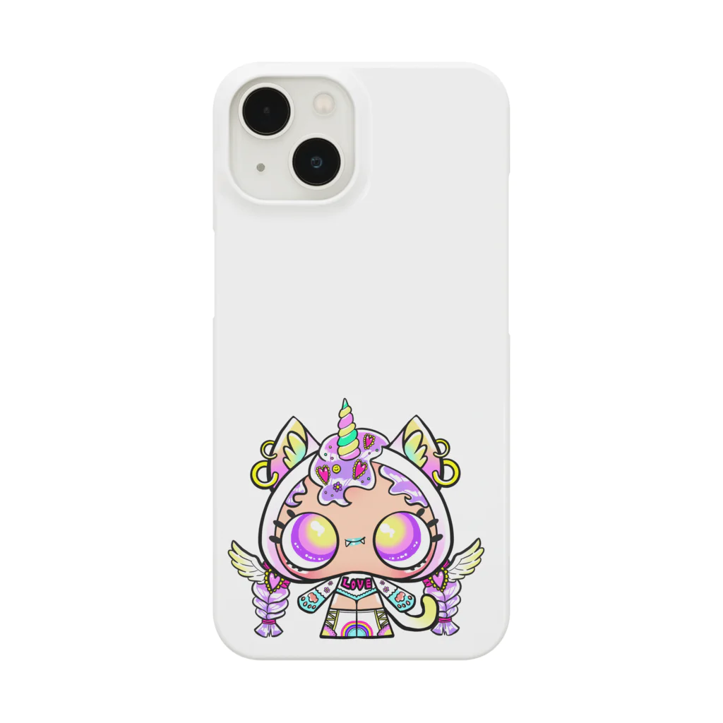 NAMOCHANG☆SHOPのねこかぶりちゃん☆MAGICAL UNICORN スマホケース