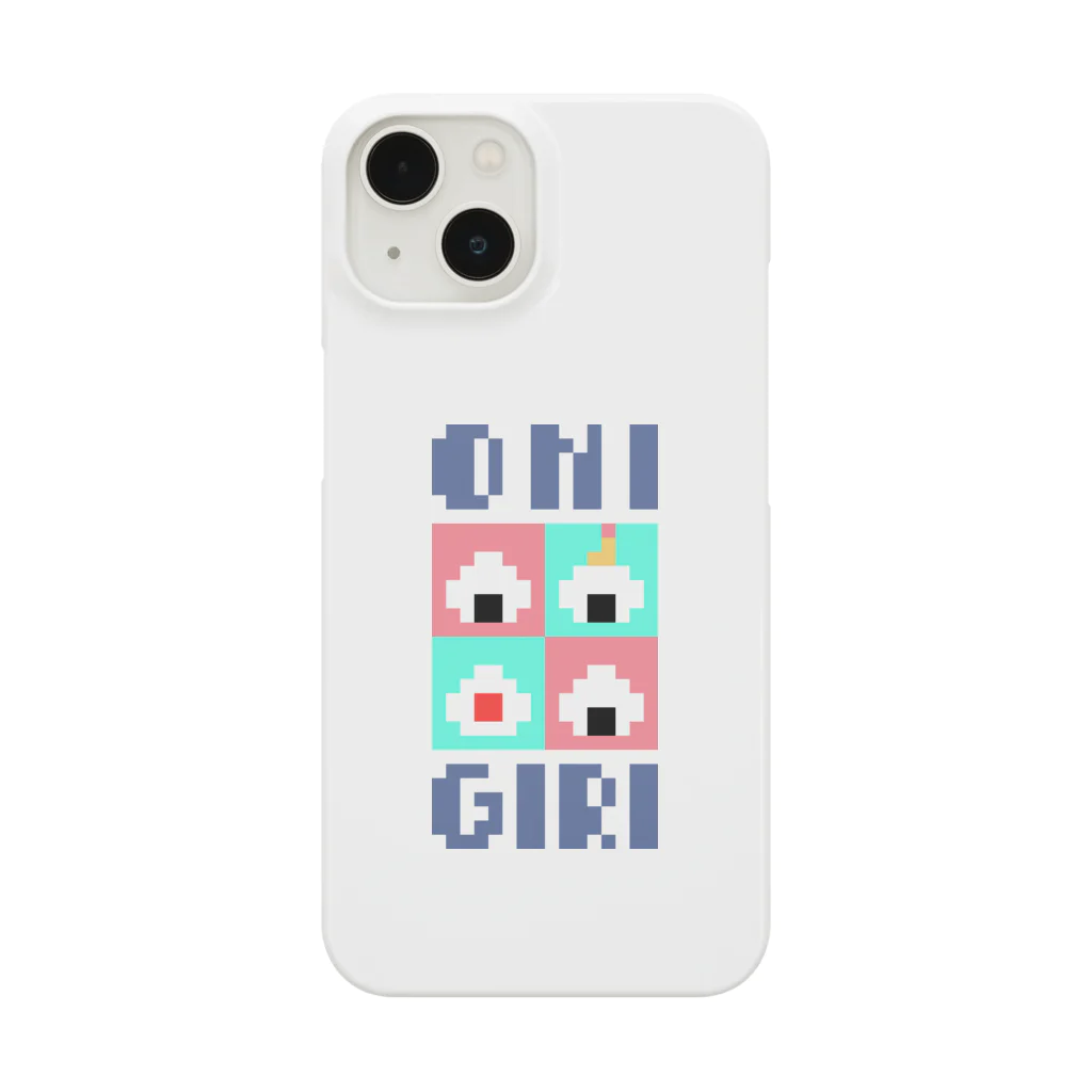 栗田プリンのドット絵グッズのドット絵おにぎり Smartphone Case