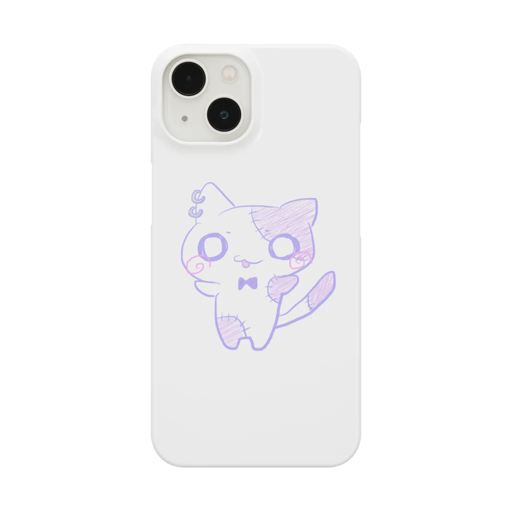 夢乃るみ子のふくやさんのツギハギぬいぐるみねこ Smartphone Case