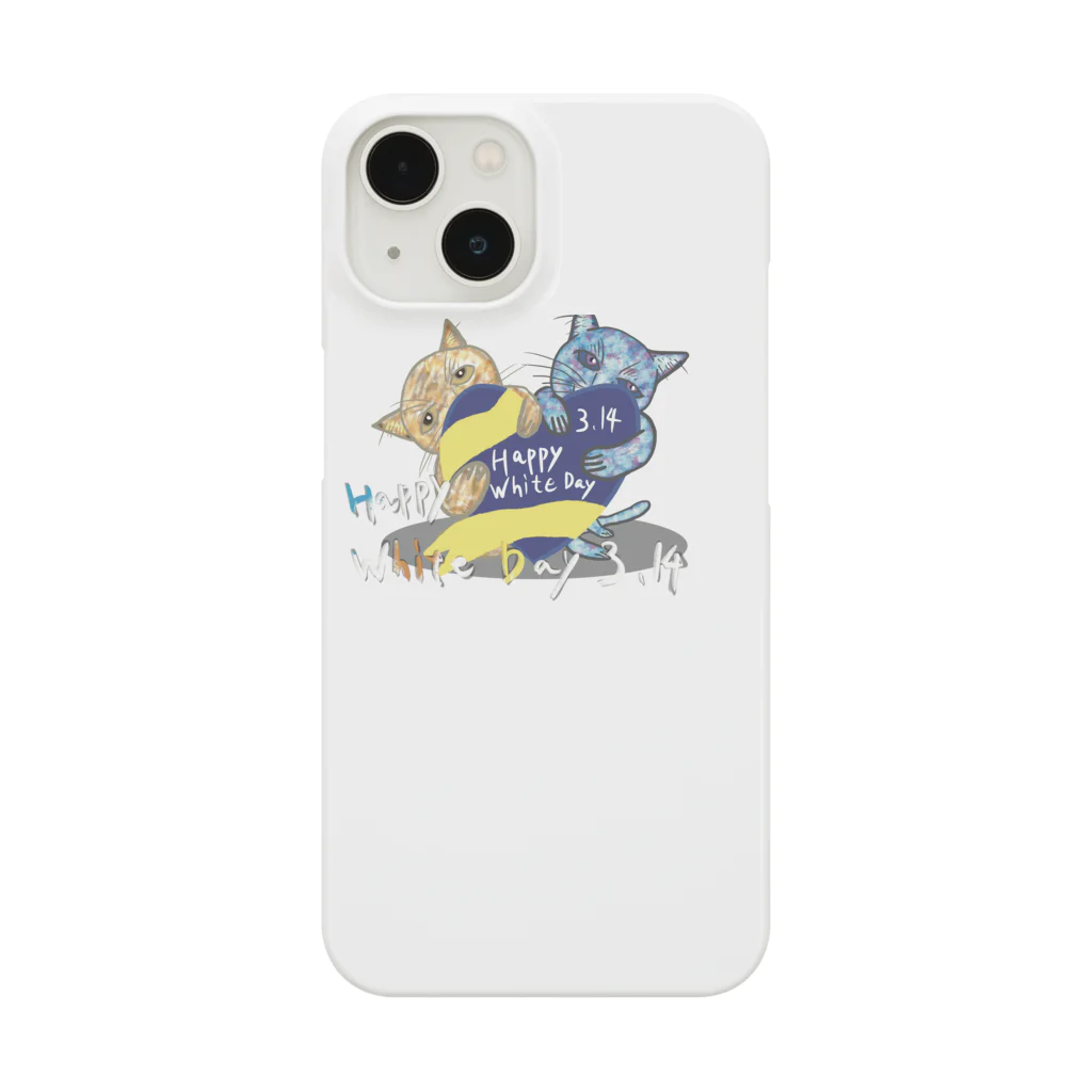 AkironBoy's_ShopのHappy White Day 3.14 〜あなたは誰にお返ししますか❓〜 Smartphone Case