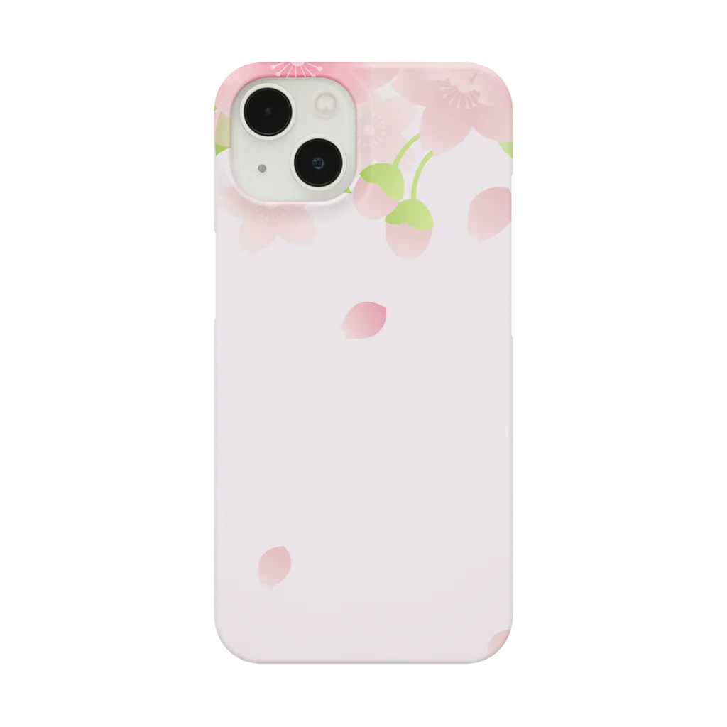 orange_honeyの桜75-2 Smartphone Case