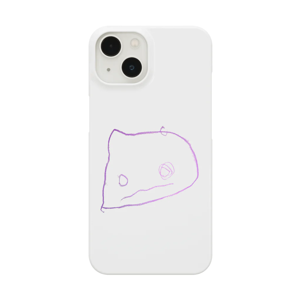 cheerycheeryのこどもの絵　おばけねこちゃんのかばん Smartphone Case