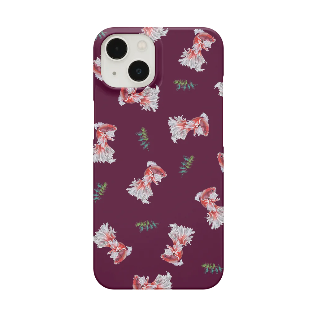 aiko.mの金魚(臙脂) Smartphone Case