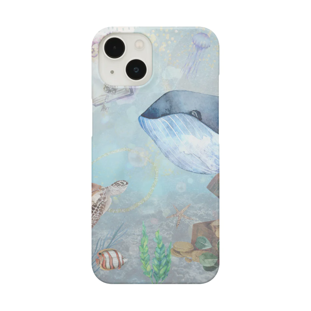 canvaアートデザインの海 Smartphone Case