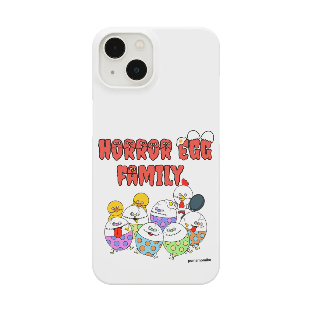 pomamomicoのpomamomiko卵家族 Smartphone Case