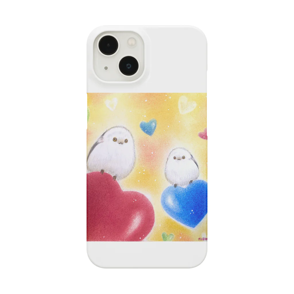 る〜ぷのハートのシマエナガさん Smartphone Case