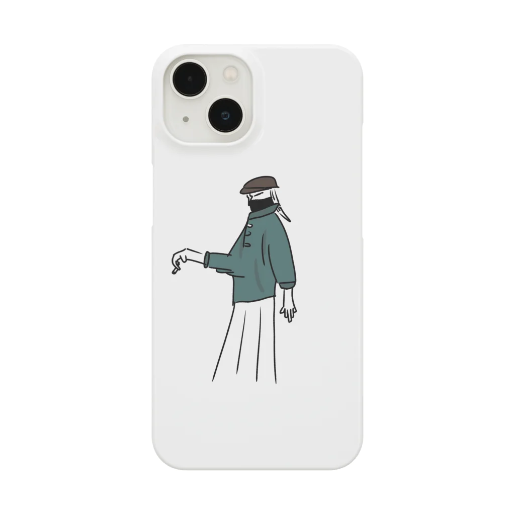 エンリー・シュウトのイラスト工房のクールな女性 Smartphone Case