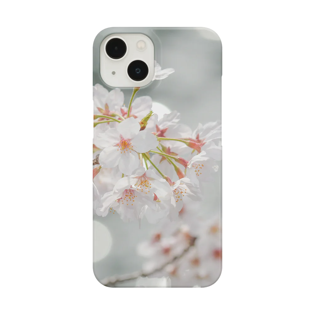 “すずめのおみせ” SUZURI店の春の風、春の光。 Smartphone Case