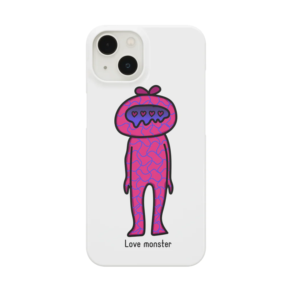 こじちゃん、あめちゃん。のLove monster Smartphone Case