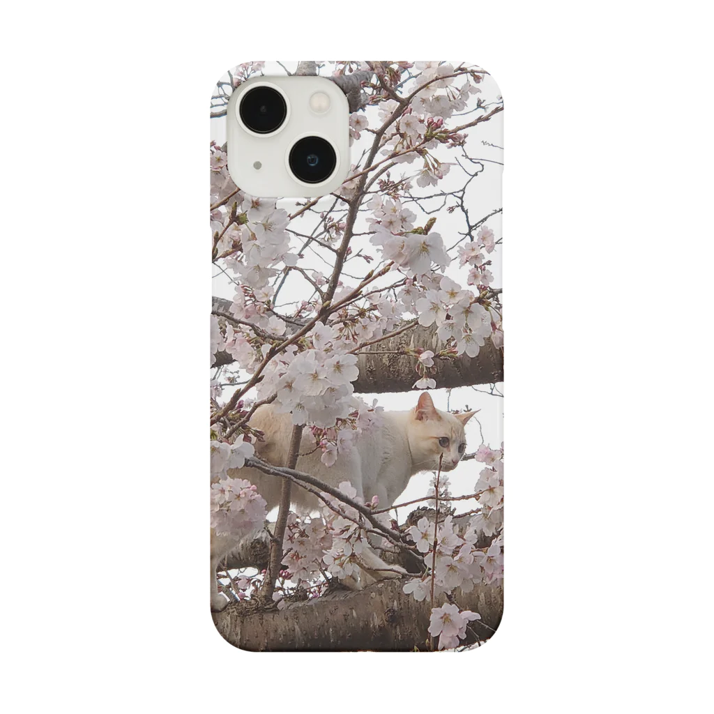 photo-foxの桜と猫 Smartphone Case