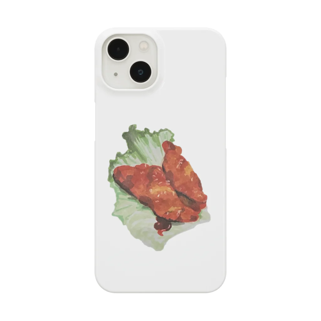 🐶シュナといろいろ🎨のヤンニョムチキン Smartphone Case