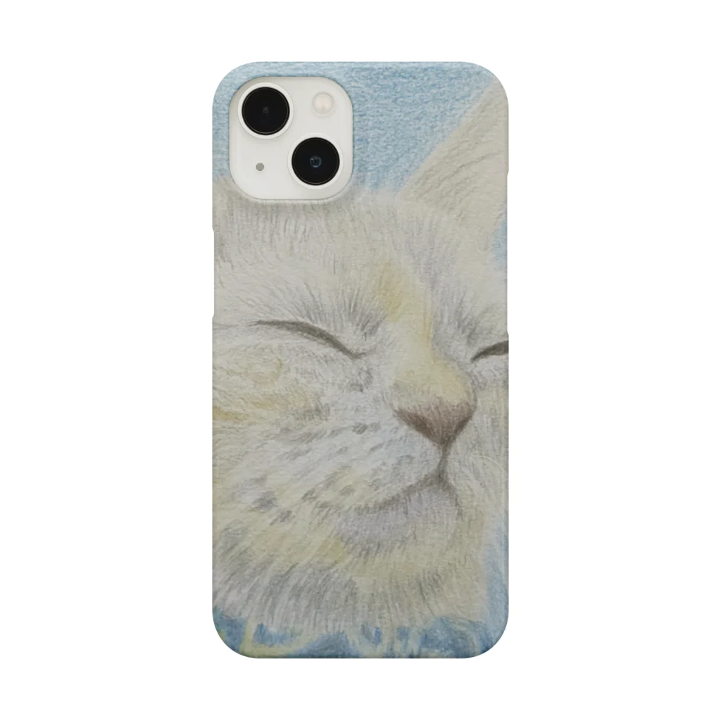 理絵のねこ ぬくぬく Smartphone Case