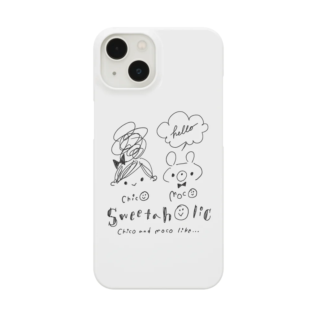 ちこもこのhelloちこもこ Smartphone Case