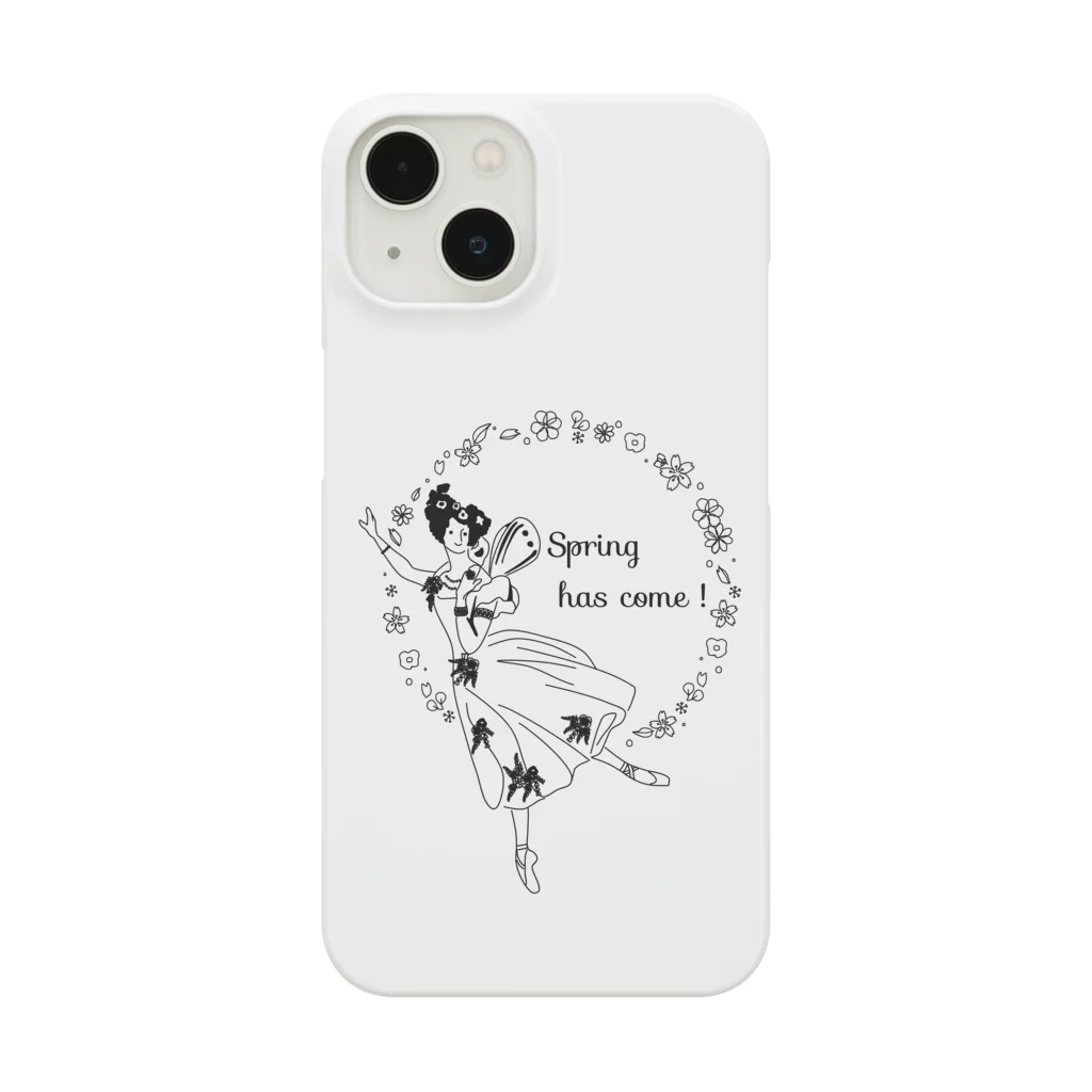 バレエシルエット ballet*pointe_pon*のレジェンドシリーズ【Spring has come!】 Smartphone Case