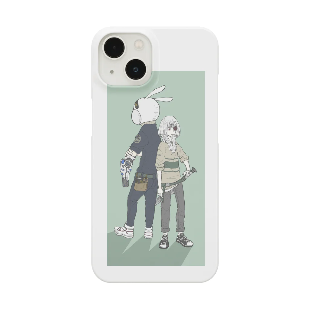 nenikireのバラさんとウサギ Smartphone Case