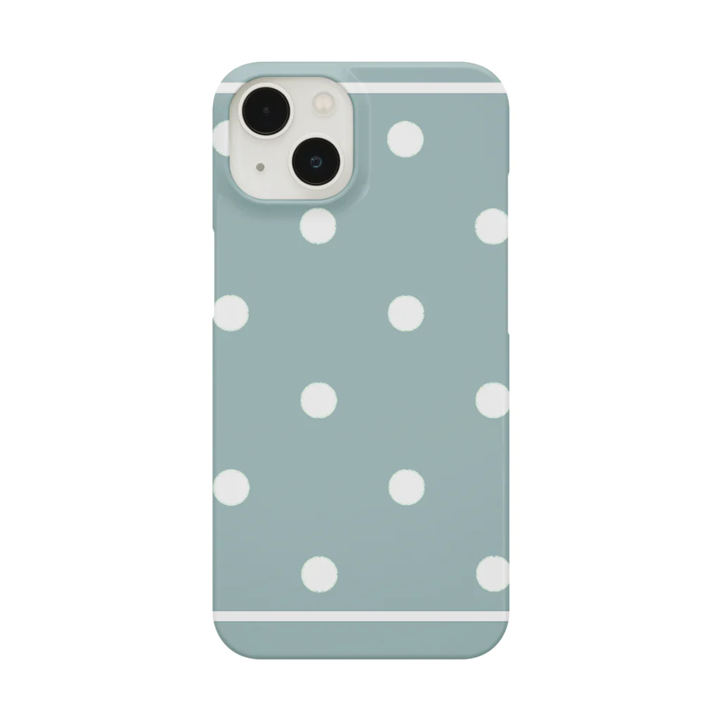 kiki25のdot turquoise blue Smartphone Case