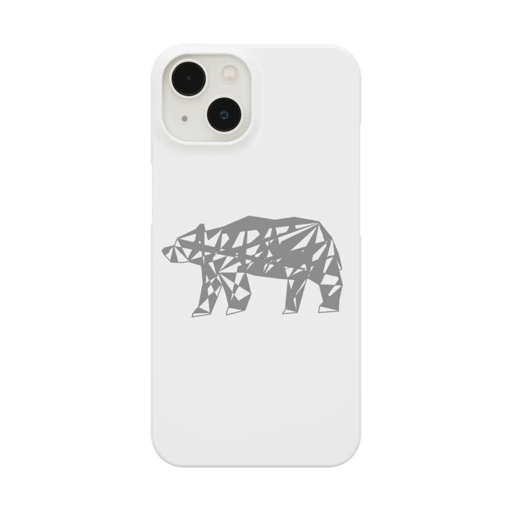 fampのGray bear Smartphone Case