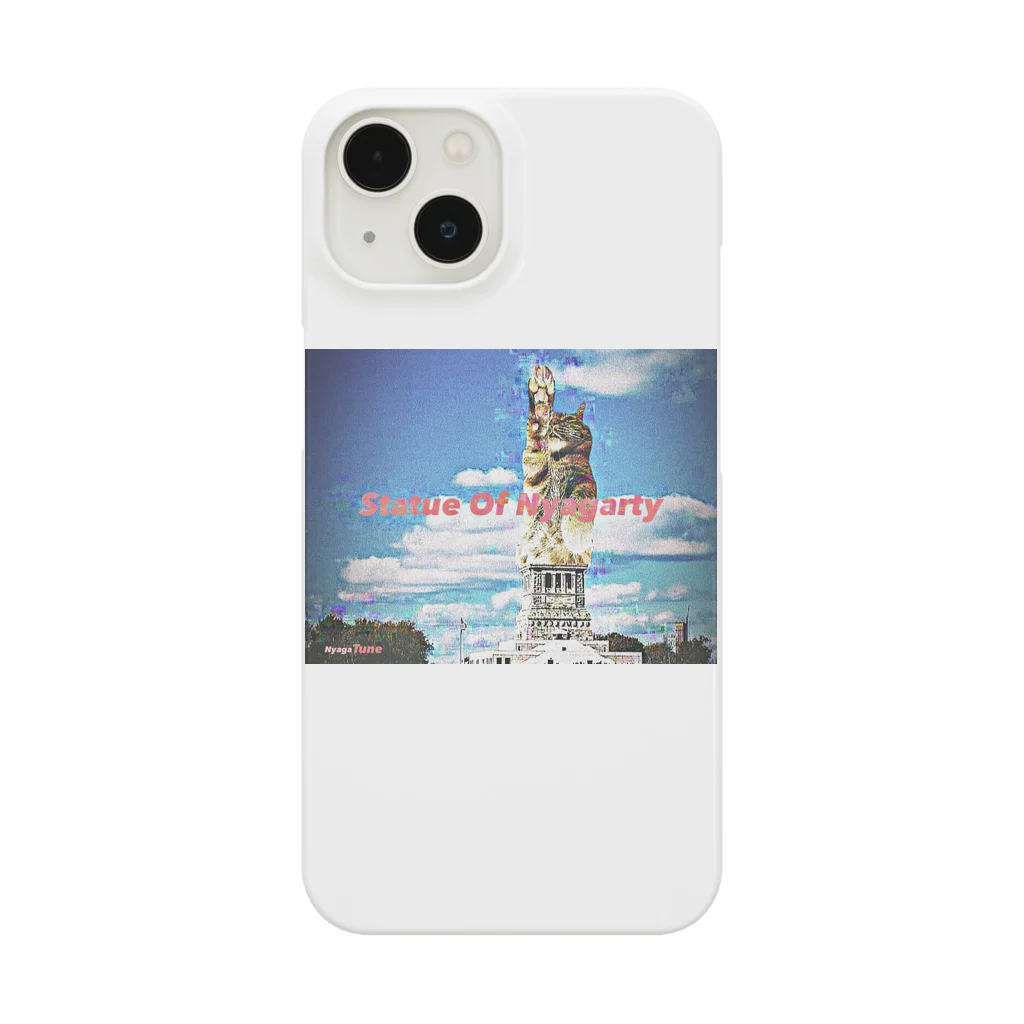 にゃがチューンのStatue Of "Nyaga"rty  Smartphone Case