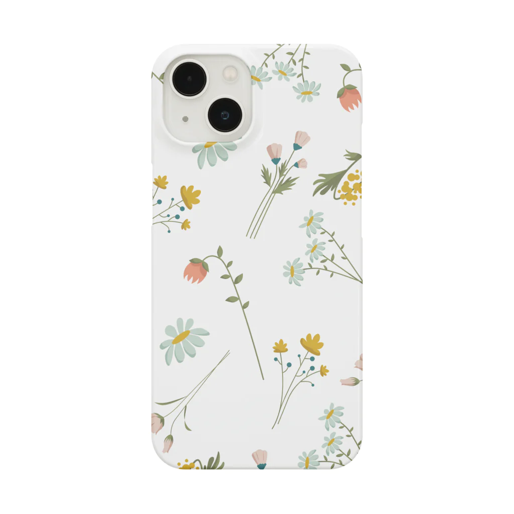 orange_honeyの花柄5 Smartphone Case