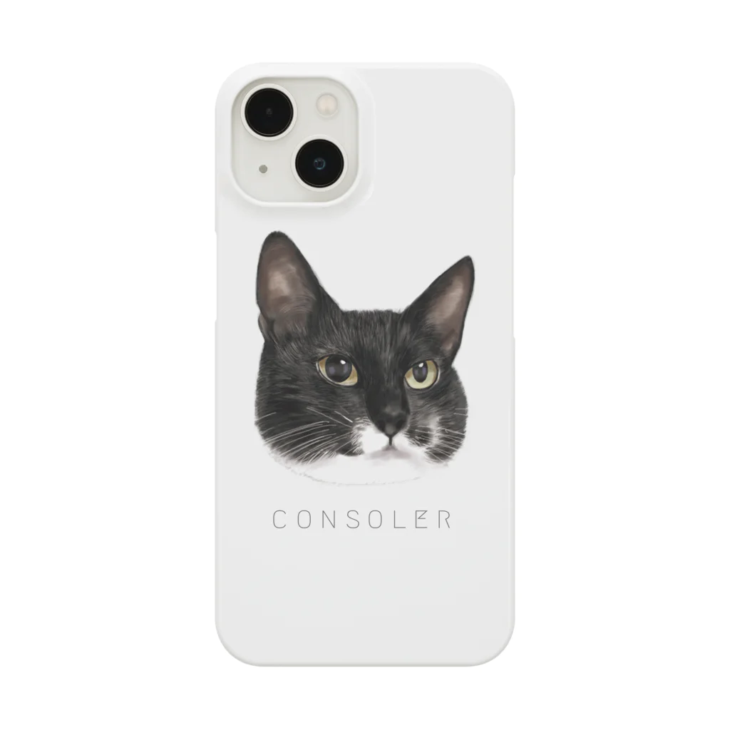 CONSOLER(コンソレ)のCONSOLER 猫 002 Smartphone Case