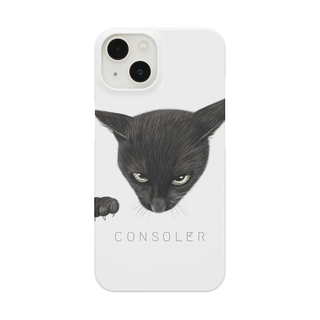 CONSOLER(コンソレ)のCONSOLER 猫 004 スマホケース