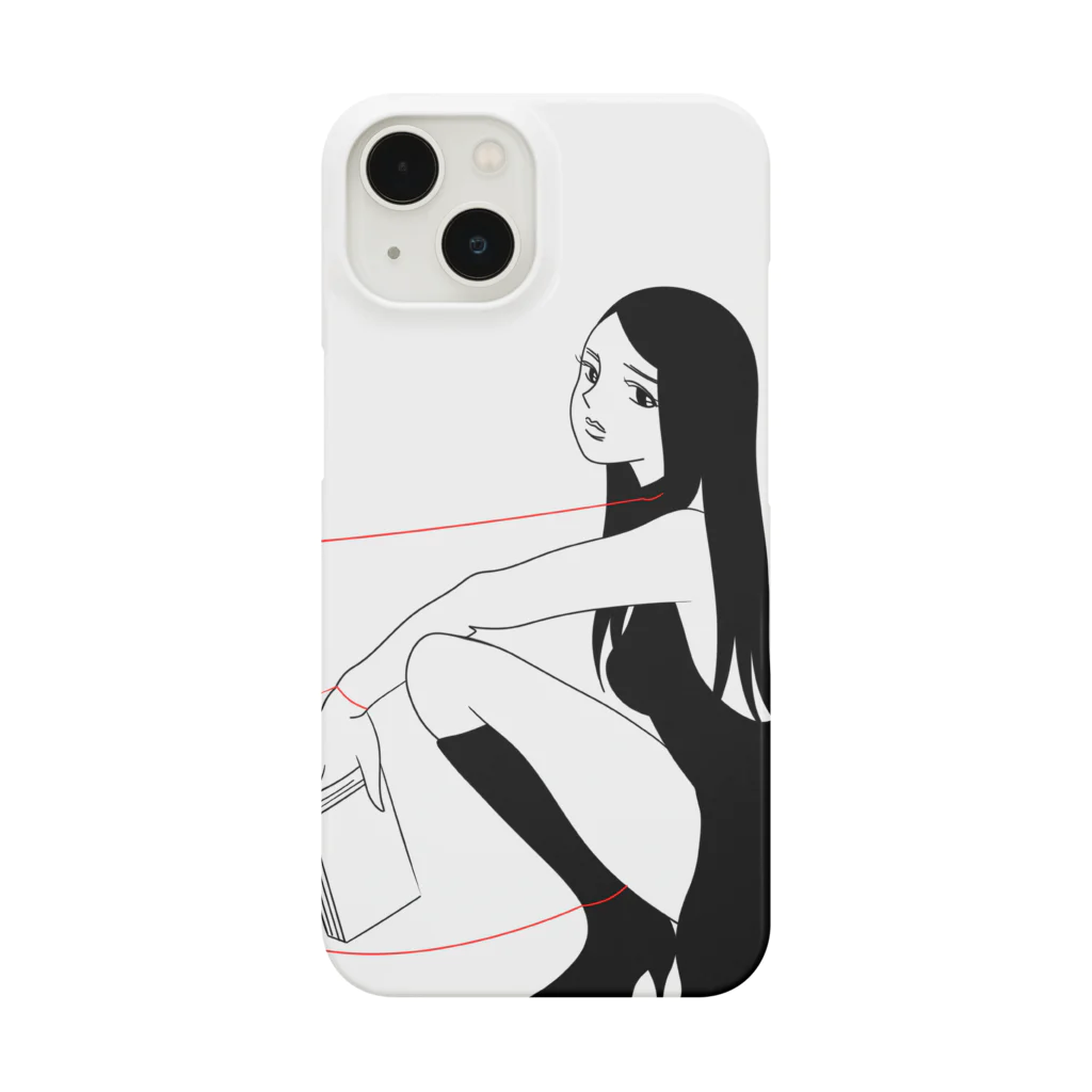 南口綾瀬 WEB STOREの I Love Books Smartphone Case