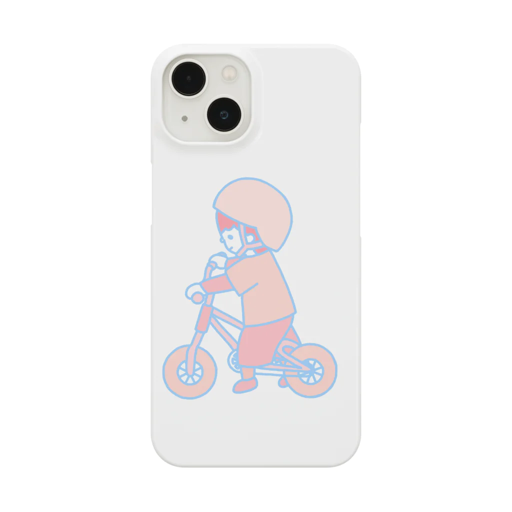 しいな　ゆうこのキックバイク練習中 Smartphone Case